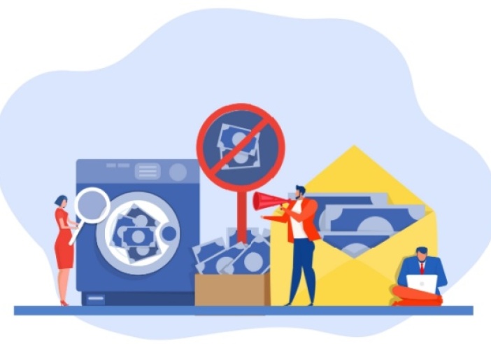 Illustration article : Lutte contre le blanchiment d’argent : les entreprises de domiciliation mises à contribution