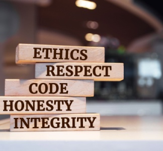 Illustration article : Déontologie des professionnels du droit : à chacun son code !
