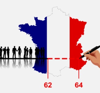 Illustration article : Réforme des retraites 2023 : un départ à la retraite à 64 ans...