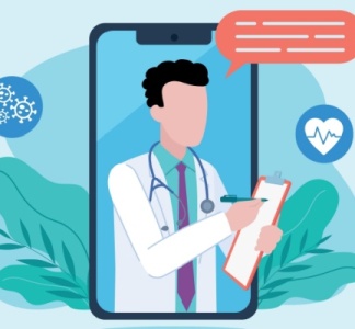 Illustration article : Téléconsultation médicale : une activité sous surveillance