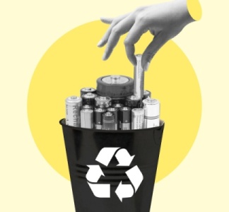 Illustration article : Batteries et déchets de batteries : gare aux contraventions !
